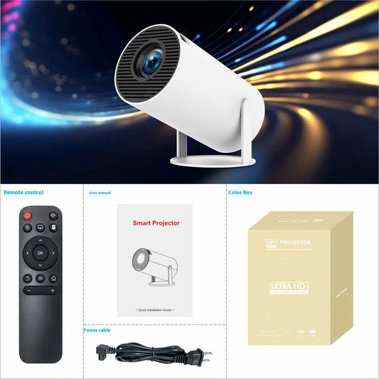 HY300 Pro Portable Projector | Home Cinema